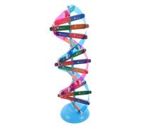 BESPORTBLE Dna Double Helix Model Kit for Science Education Self Assembly Human Gene Learning Tool Visual Biology Teaching Aid for Classroom Genetics and Variation Studies