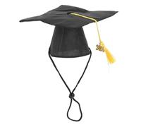 BESPORTBLE Dog and Cat Graduation Hats Bachelor's Hat with Ear Holes for Pet Party