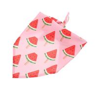 BESPORTBLE Dog Bandana Watermelon Pattern Soft Scarf for Dogs Cats Pets for Pet Parties Outdoor Adventures Fun Bright Design for Easy Visibility