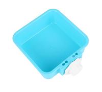 BESPORTBLE Dog Cat Feeder Bowl Fixed Stainless Steel Hanging Extra Large Removable Easy to Supplies