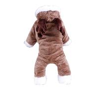 BESPORTBLE Dog Rabbit Bunny Costume for Small Dogs Cozy Winter Hoodie for Puppies for Outdoor Activities