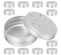 BESPORTBLE Dog Scent Training Box Ease Emotional Pressure and Snuffle Ability 12pcs 60ml Aluminium Containers Magnetic Lid for Scent Training Dogs