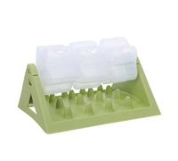 BESPORTBLE Dog Slow Feeder Bowl for Mental Stimulation with Rotatable Treat Dispenser, Interactive Puzzle for Puppies and Adult Dogs, Green Slow Feeding Dish for Brain Training