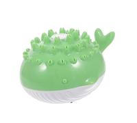 BESPORTBLE Dog Water Toy Whale Spray Toy for Small Dogs Green Puppy Bathing Pool Play Waterproof Automatic Water Sprinkler PET Teeth Grinding Plaything