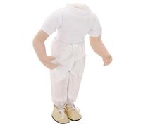 BESPORTBLE Doll Figure Body with Bent Arms and Straight Legs DIY Doll Accessory for Crafts Fine Workmanship for Imaginative Learning and Creative Play