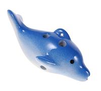 BESPORTBLE Dolphin Ceramic Ocarina Sea Life Toys Musical Instrument for Boys and Girls Beginners