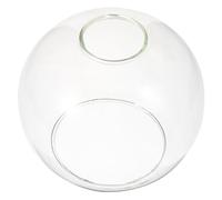 BESPORTBLE Double Hole Round Globe Lamp Shade Replacement Dual Opening Glass, Easy to Clean and Bulb Replacement, for Farmhouse Decor and Home Lighting