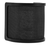 BESPORTBLE Double Layer U Shape Microphone Pop Filter Shield for Recording Windscreen Cover Handheld Mic Filter for Youtube Videos and Broadcasting