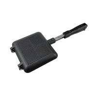 BESPORTBLE Double-Sided Frying Pan Non-Stick Frying Pan Sandwich Bread Mold Bread Toaster Bread Baking Pan Sandwich Toaster Sandwich Griller Non-Stick Pan Home Cookware Double Sided Egg Corn