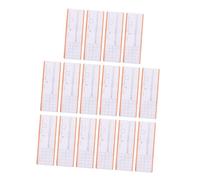 BESPORTBLE Double Sided Number Line Dry Erase Boards Writable and Erasable Paper Sheets 16 Sheets Supporting Addition and Subtraction Practice Cards and Students for Kindergarten