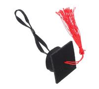 BESPORTBLE Dr Hamster Hat Cute Graduation Caps for Pets Featuring Hat Design Tassel and Elastic Band for Small Animals Like Hamsters Cats and Dogs during Holiday Themed Events