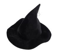 BESPORTBLE Durable Halloween Costume Accessory with Star Charm Pendant Pointed Wizard Cap for Cosplay and Themed Events Stylish and Versatile Design