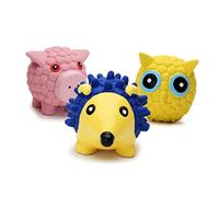 BESPORTBLE Durable Tpr Pet Chew Ball Large Pig Shape for Dogs Cats Puppies Eco Friendly Non Toxic Bite for Teeth Grinding and Interactive Play