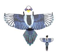 BESPORTBLE Eagle Wings Costume for Kids Eagle Mask Bird Dress-Up Costumes Bird Wing Cloak Parrot Halloween Animal Cosplay Role Play Party Accessory