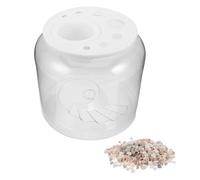 BESPORTBLE Ecological Breeding Tank Portable Aquarium for Reptile Tortoise Small Plastic Turtle Fish Tank Cover for Pet Observation