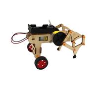 BESPORTBLE Educational Assembly Robot for Stem Scientific Experiment Set DIY Handmade Material Pack Without Battery Safe Smooth Surface Cultivates Practical Thinking Skills
