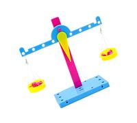 BESPORTBLE Educational Balance Scale DIY Lever Science Experiment for Fun Math Learning Game to Understand Weight Balance Theory Engaging Indoor Activity for Creative Development