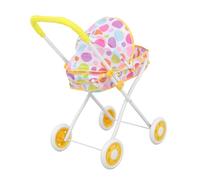 BESPORTBLE Educational Doll Stroller for Lightweight and Compact Doll Pram with Ample Storage for Imaginative Play and Role Playing Scenarios Dollhouse Accessory for Boys