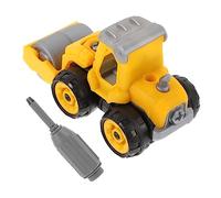 BESPORTBLE Educational Engineering Vehicle Model with Movable Parts Bright Colors Safe Plastic Construction for Boys and DIY Assembly Construction Car for Learning and Play