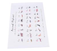 BESPORTBLE Educational English Alphabet Wall Hanging Poster for Nursery Room, Alphabet Learning Chart A3 (297Mm×420Mm), ’S Early Education Decor