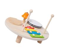 BESPORTBLE Educational Musical Drum Kit Xylophone Safe Percussion Instruments for Sensory Play for Boys for Interactive Learning Fun