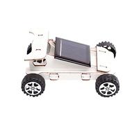 BESPORTBLE Educational Solar Powered Car DIY Kit for Stem Science for Boys and Early Learning Physics Experiment Model Safe Burr Materials Creative Birthday