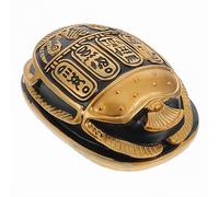 BESPORTBLE egypt scarab statues resin scarab ornament mini egyptian style for car table shelf egyptian scarab beetle ancient egypt scarab figurine desktop ornament collectible figurine