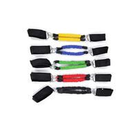 BESPORTBLE Elastic Ankle Resistance Bands for Agility and Strength Training Stretchy Pull Rope Workout Tool for Running Taekwondo Yoga Suitable for All Ages and Fitness Levels Random Color