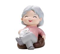 BESPORTBLE Elderly Grandma Figurine for Wedding Anniversary Cake Decor Romantic Decoration Couples Celebrating Love and Memories