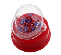 BESPORTBLE Electric Automatic Lucky Number Shake Ball Machine for Lotto Games Portable Plastic Cage Raffle for Indoor Outdoor Events and Parties