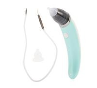 BESPORTBLE Electric Baby Nose Mucus Cleaner and Ear Wax for Newborns, Green, Rechargeable Multi-Level Suction, Safe and Gentle Nasal for Hygiene