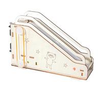 BESPORTBLE Electric Escalator DIY Kit Puzzle Stem Science Experiment Model for Educational Scientific Exploration with Complete Components for Building Working Miniature Elevator Creative
