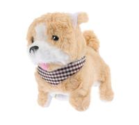 BESPORTBLE Electric for Interactive Barking Dog Doll Safe Materials for Promotes Parent Communication Scarf Color