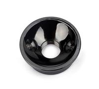 BESPORTBLE Electric Guitar Jack Plate Black with Screws for Tl Guitar Fits Compatible with Metric Threaded Jack Sockets