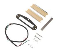 BESPORTBLE Electric Guitar Mini Humbucker Pickup Kit with Alnico 5 Dual Coil Noise-canceling Design for St Style Guitars Professional Replacement Pickup Set for Noise Reduction