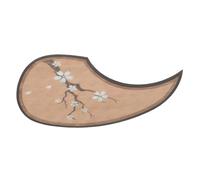 BESPORTBLE Electric Guitar Pickguard Scratch Guard for Acoustic Guitars Beautiful Wood Grain Protection Decal