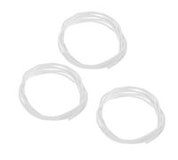 BESPORTBLE Electric Guitar Pickup Cable with Silicone Copper Core Wire 1 Meter White Universal Compatibility and Signal Transmission for Pickup Wire Replacements and Stage Performances