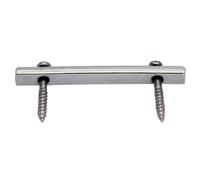 BESPORTBLE Electric Guitar String Retainer Bar Metal Construction with Smooth Edges and Screws Included for String Breakage Prevention, Sleek Minimalist Design for Headstock Use