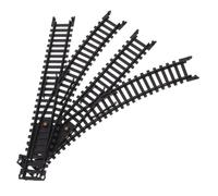 BESPORTBLE Electric Model Train Tracks Expansion with Y Shaped Plastic Railway Accessories Battery Operated for Creative Track Building and Imaginative Play Compatible with Train