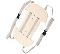 BESPORTBLE Electric Scooter Pet Seat Extension Plate Beige Wood Anti-slip Flat Platform for Dog Outdoor Rides to Market or Park 19x11.8in