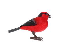 BESPORTBLE Electric Singing Bird with Sound and Light Sensor Realistic Chirping Plaything for Portable Battery Operated Simulation Animal for Outdoor and Indoor Entertainment