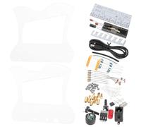 BESPORTBLE Electronic Harp DIY Soldering Kit with Safe Wear Resistant Materials for Beginners and Stem Learning Lightweight Electronic Musical Instrument for Creative Practice and Assembly