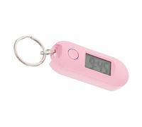 BESPORTBLE Electronic Keychain Watch Chain Pendant for Men Outdoor Clock Mom Basket Backpack Wall Watch Clip on for Baby Small Electronics Shine Pink Plastic