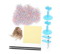 BESPORTBLE Electrostatic Induction Science Kit for Complete Static Electricity Experiment Set with Plastic Sticks for Physics Learning Educational Stem for Classroom and Home Use Random Color