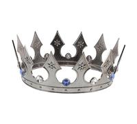 BESPORTBLE Elegant Baroque Headband with Acrylic Crystals for Weddings Carnivals and Photography Props Versatile Throne Accessory for Adults