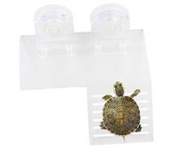 BESPORTBLE Elegant Basking Dock for Turtles White Suction-Cup Floating Platform Easy Installment for Aquariums