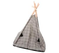 BESPORTBLE Elevated Cat Dog Tent Nest Pet Teepee House Comfortable Sleep Area Semi-enclosed Design for Outdoor Indoor Use