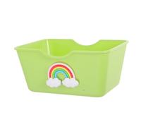 BESPORTBLE Elevated Hamster Toilet Durable Litter Box for Small Animals Fun Bathtub Design for Hamsters and Chinchillas Comfortable Hideaway for Pets for Litter Training
