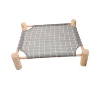 BESPORTBLE Elevated Pet Bed for Small Dogs and Cats Detachable Washable Indoor Outdoor Hammock Moisture Resistant Camp Bed with Stable Frame Smooth Rounded Edges Easy to Carry and Store