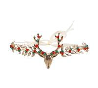 BESPORTBLE Elk Headband Headbands Deer Antler Headband Deer Costume Adult Women Antler Headpiece Reindeer Hairband Deer Antler Flower Crown Wedding Dresses Deer Costume Deer Antlers Iron